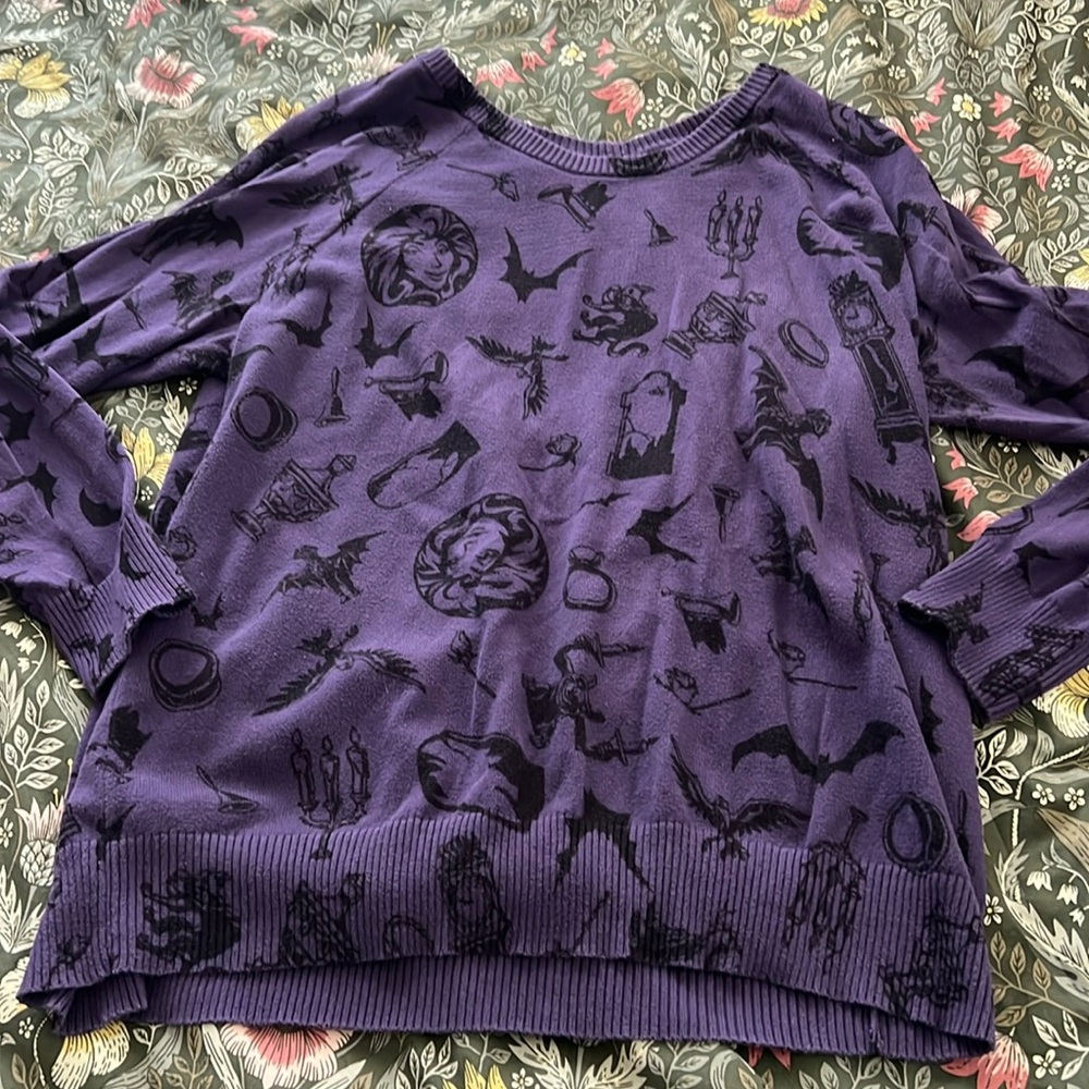 Haunted mansion sweater
